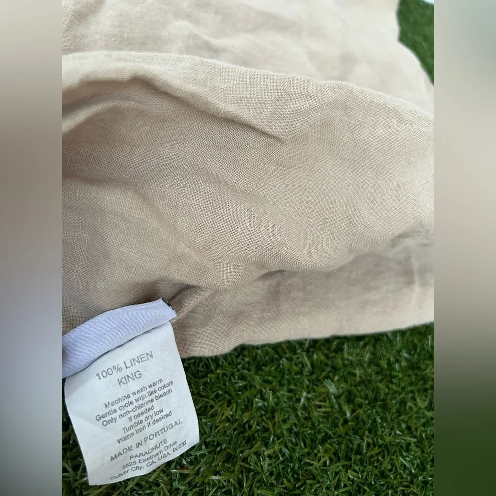 Parachute pillow cover 100% LINEN KING/NEW
